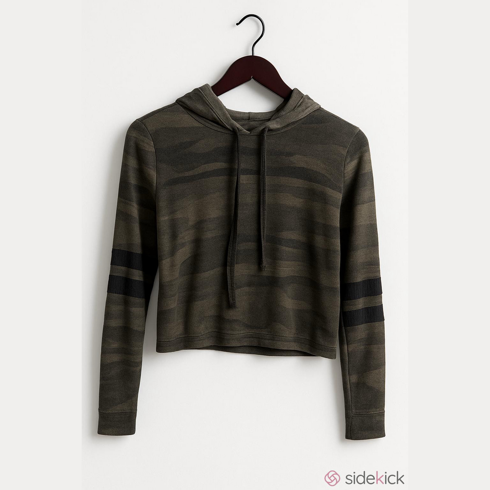 Casual Camouflage Women's Hoodie